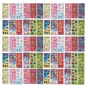 استیکر عروسکی کودک بسته 50 عددی